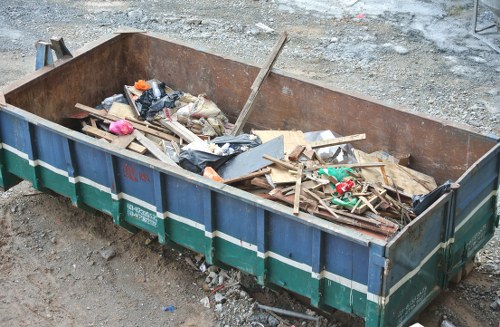 Professionals conducting home clearance in Blackfriars