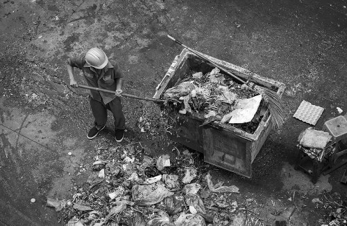 Eco-friendly disposal during loft clearance