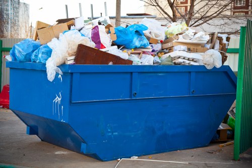Different types of builders waste materials